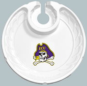 East Carolina Pirates Box of 6 Plastic Party Plates