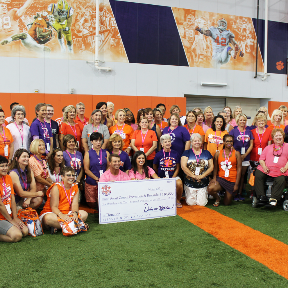 So proud to be a part of the Dabo Swinney Ladies Clinic!