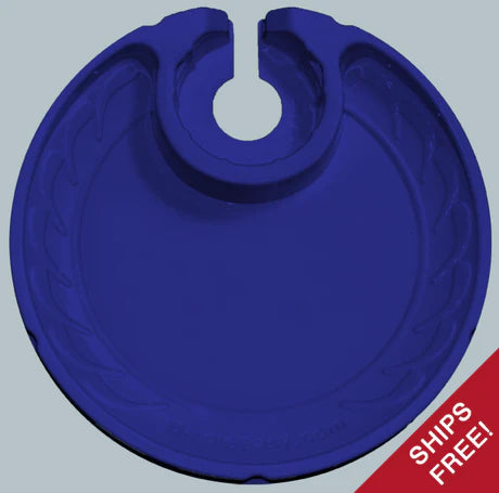 POS Plain Blue Plate