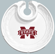 Mississippi State Bulldogs  Box of 6 Plastic Party Plates