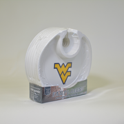 West Virginia Mountaineers Box of 6 Plastic Party Plates